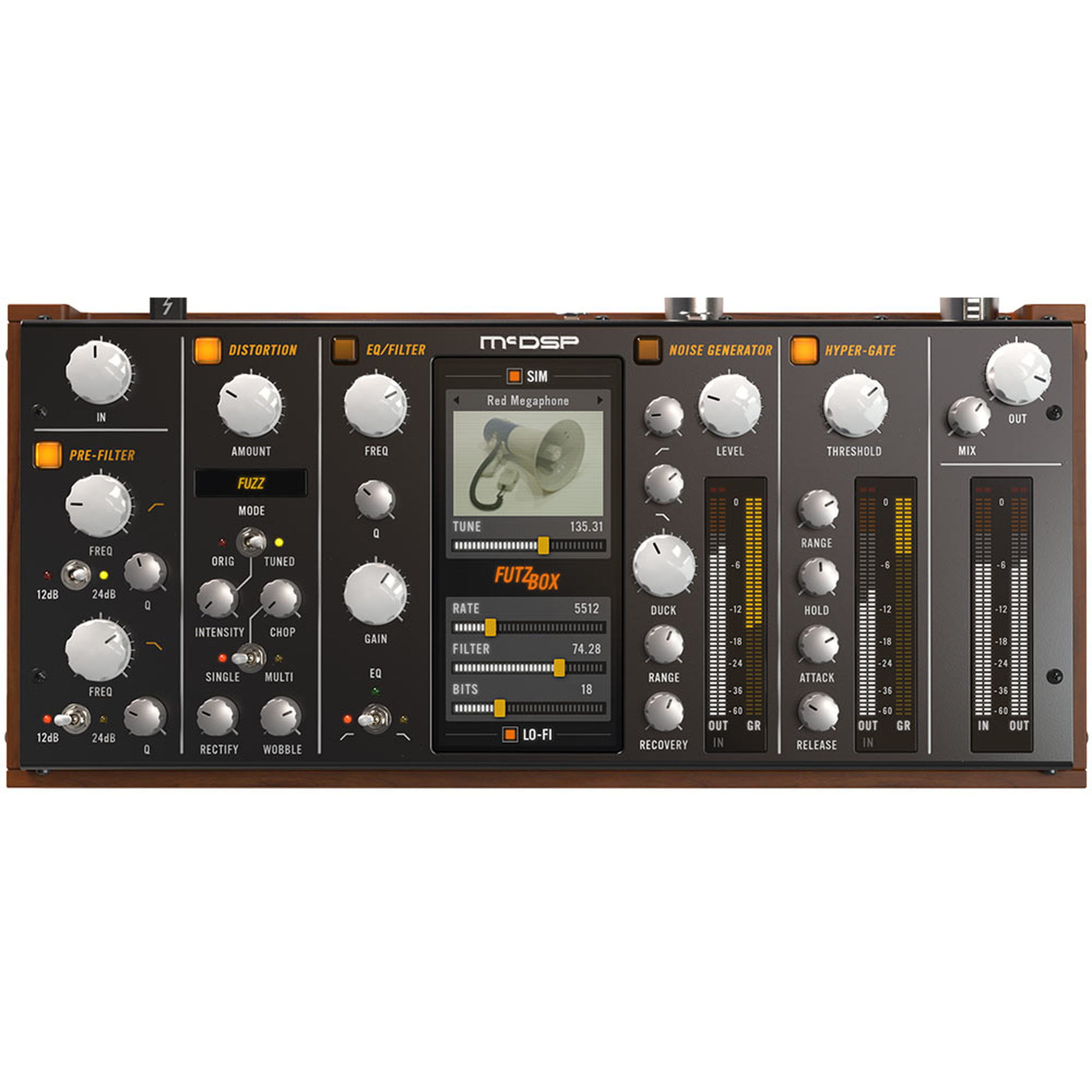 MsDSP FutzBox User Interface